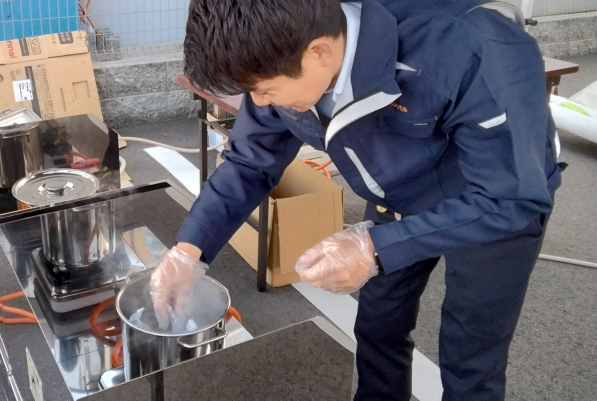 災害対応設備等活用の定期訓練/災害復旧支援チーム編成