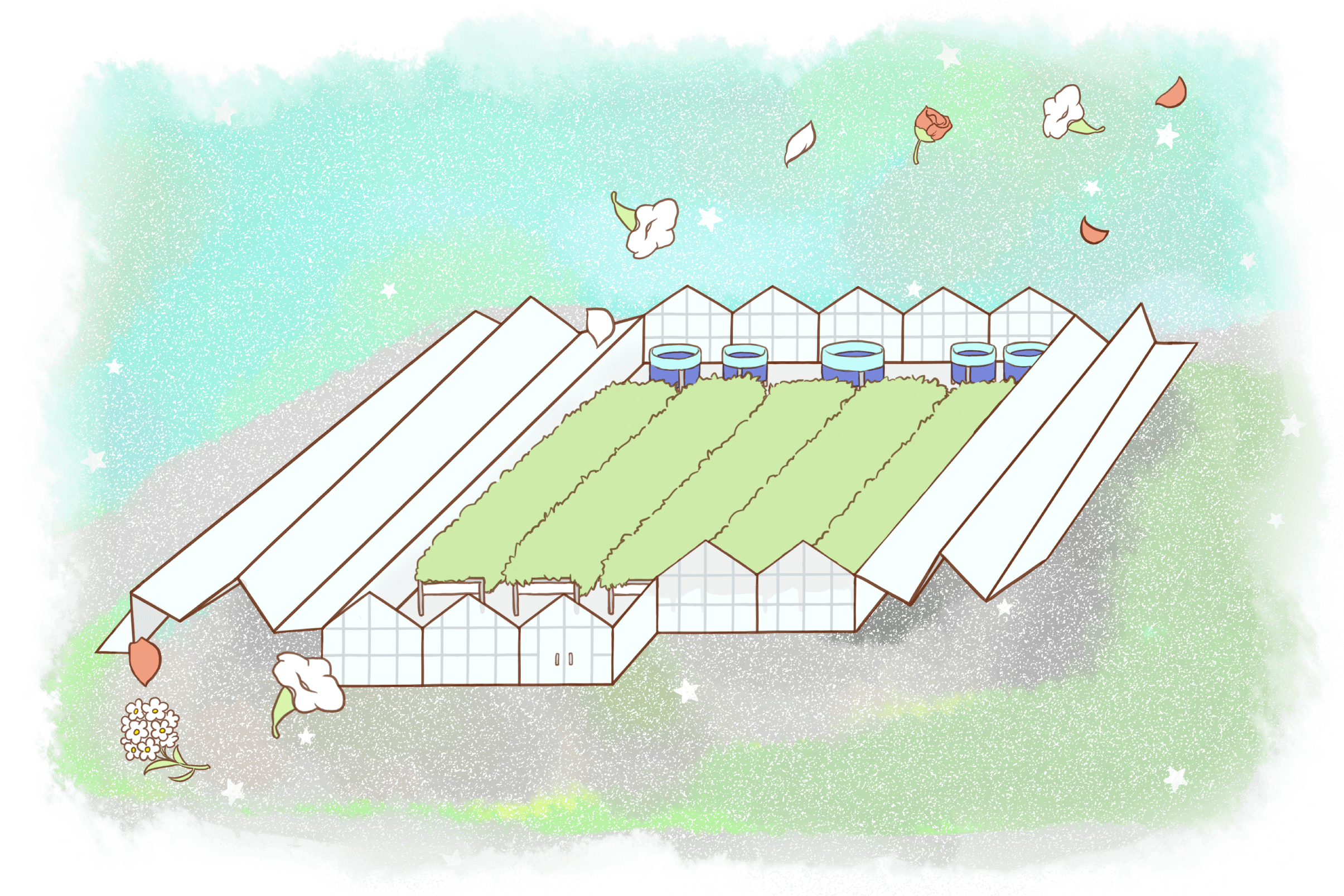 福菜商店のマップ